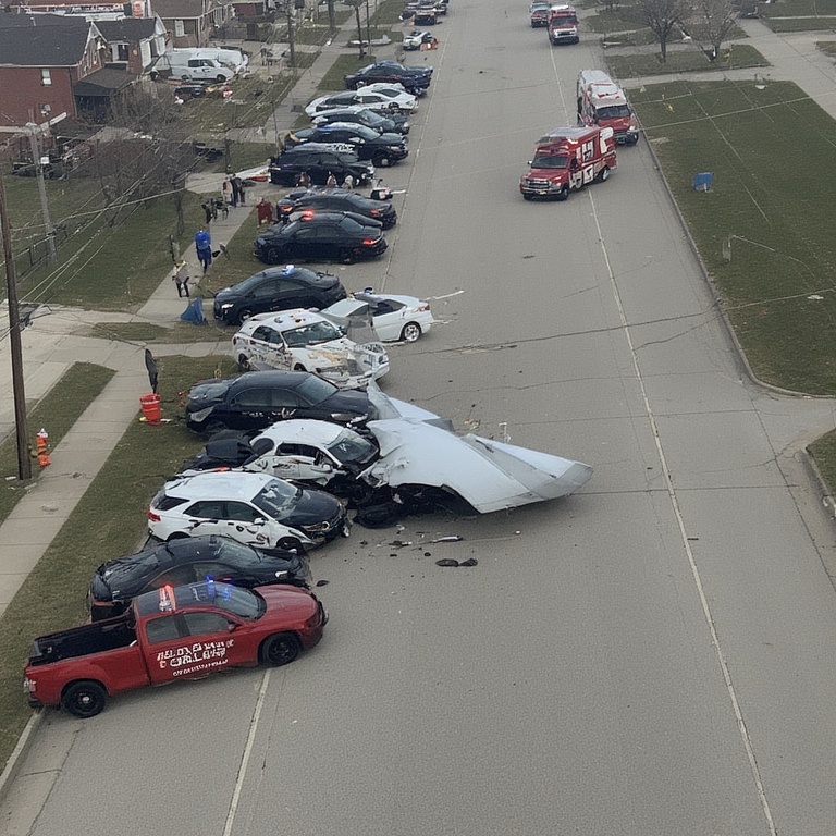 County Route 11 scene (stock image)